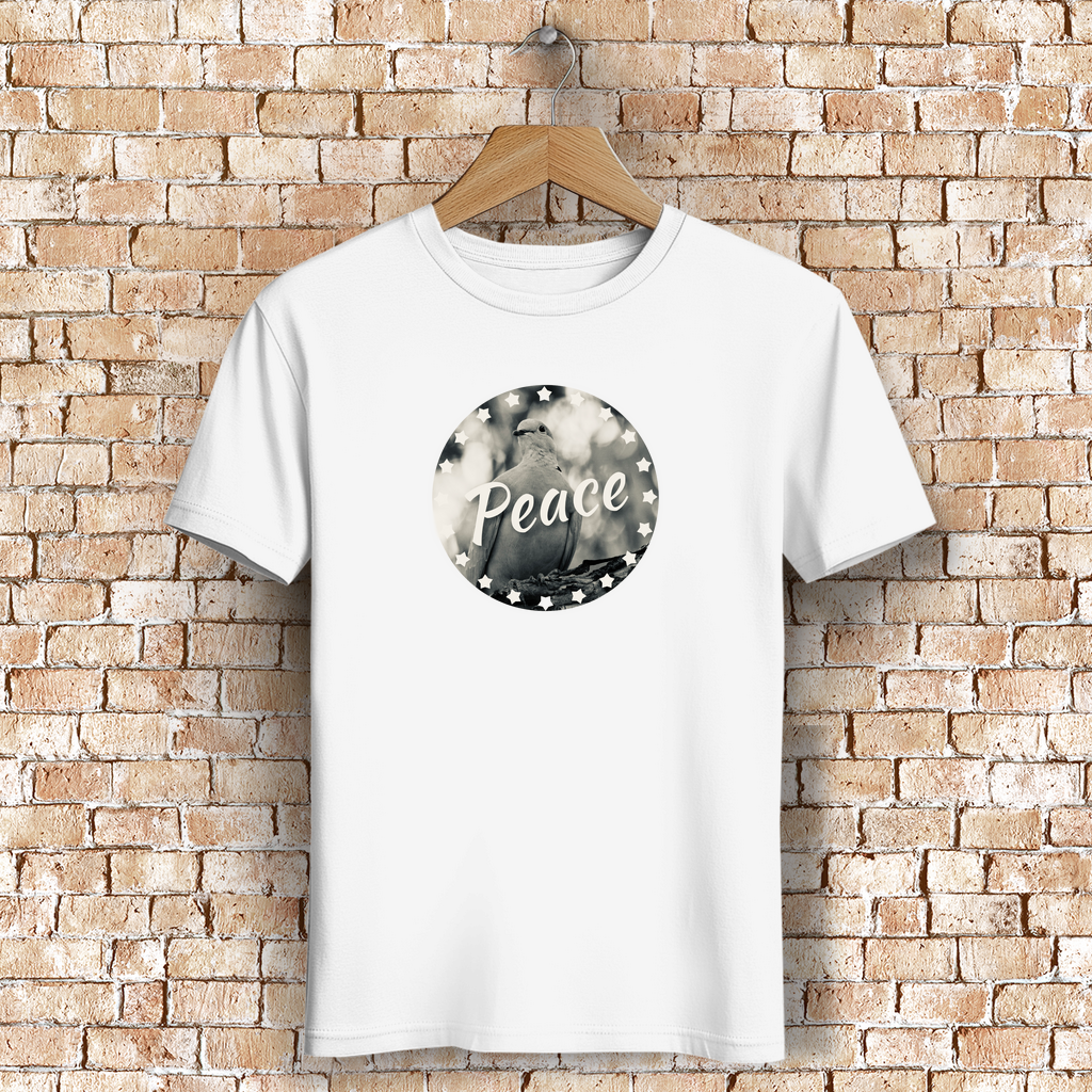 Herren Premium Bio T-Shirt Peace