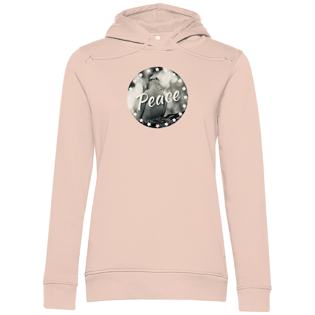 Damen Premium Bio Hoodie Peace