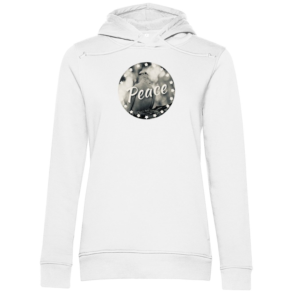 Damen Premium Bio Hoodie Peace