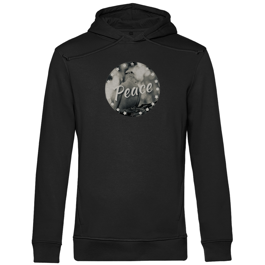 Herren Premium Bio Hoodie Peace